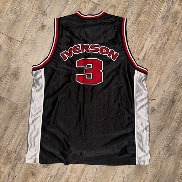 LIMITED EDITION Reebok ALLEN IVERSON No 3 basketball jersey - Picture 5 of 5